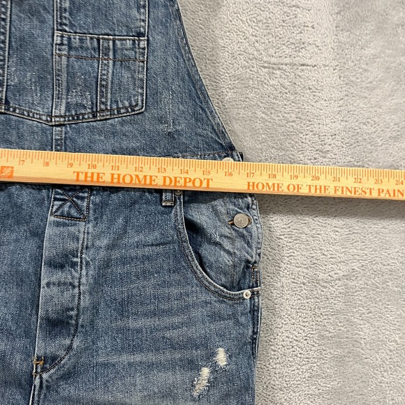 Vintage Anthropologie We The Free Overalls Women 28 Utility Country Farm Cowgirl - Picture 8 of 11